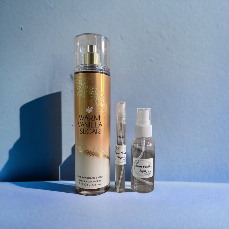 Xịt thơm Bath and body works mùi Warm vanilla sugar