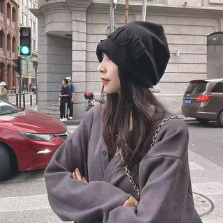 Mũ len nam nữ Nón trùm đầu mùa đông Luck phong cách cool ngầu - ML18