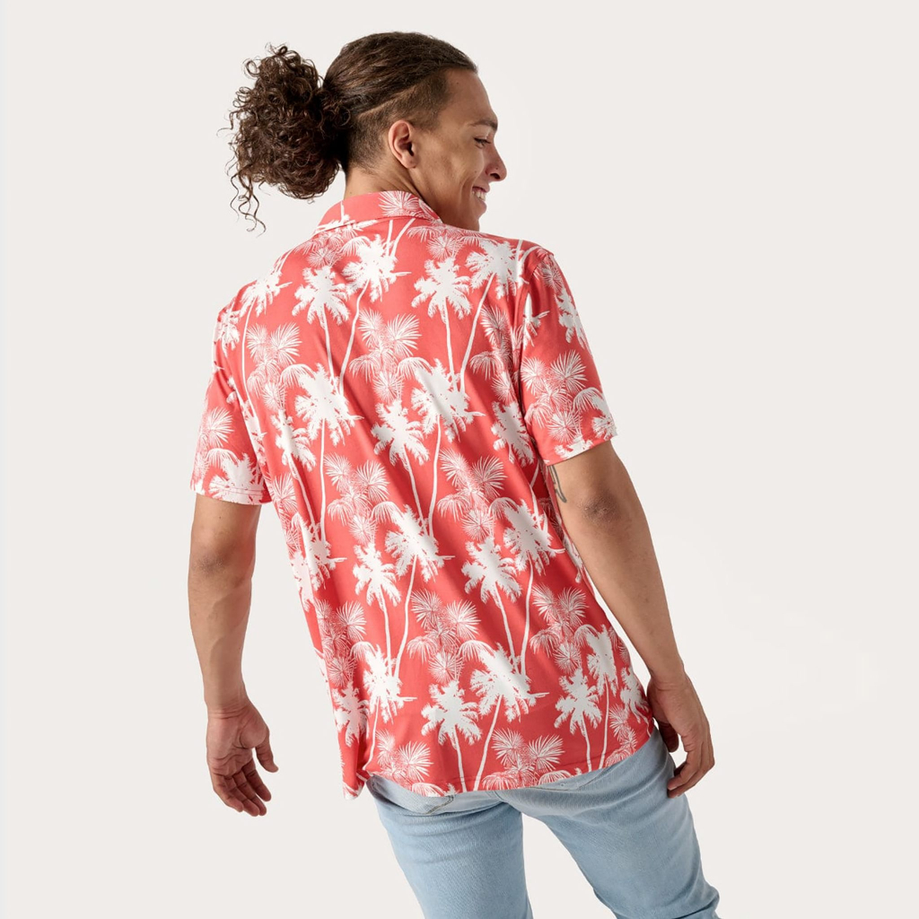 Áo sơ mi nam ngắn tay regular fit xuất Mỹ