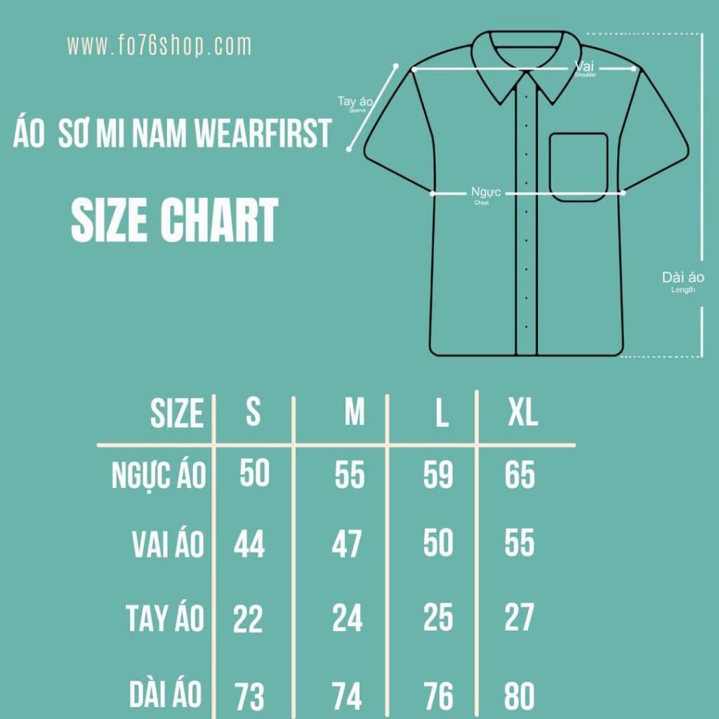 Áo sơ mi nam ngắn tay regular fit xuất Mỹ