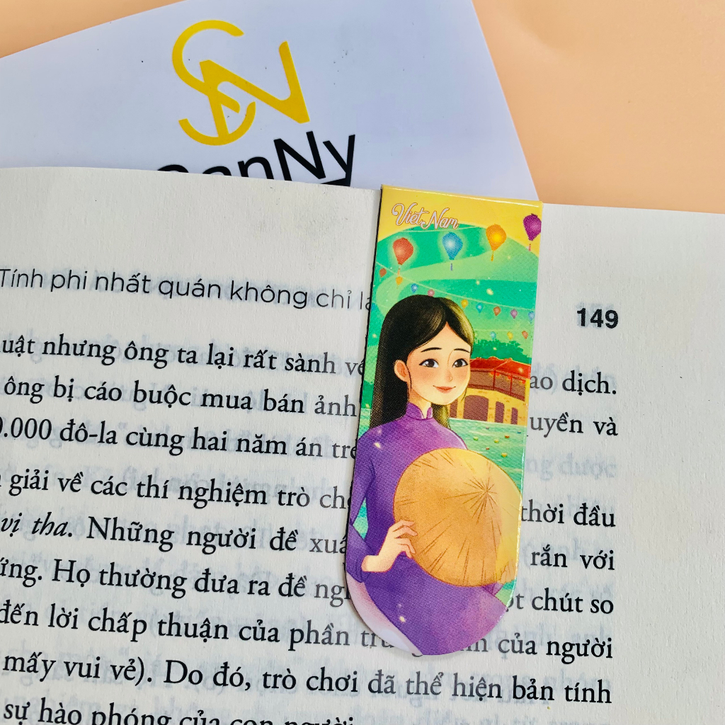 Bookmark nam châm đánh dấu trang SanNy chủ đề Ba miền Việt Nam
