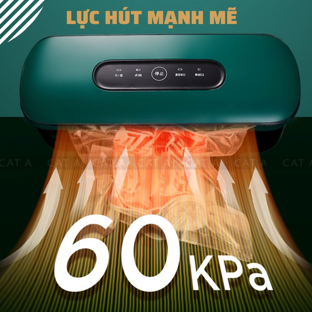 Máy Hút Chân Không Bảo Quản Thực Phẩm ZK-3002 công suất 130w - Lực Hút 60 KPa.