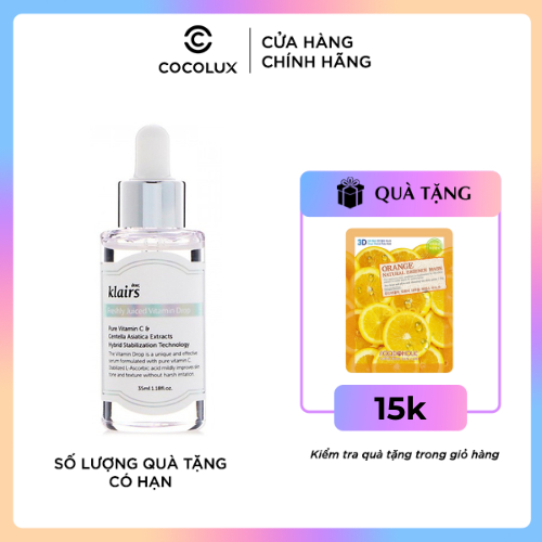 Tinh Chất Làm Sáng Da Klairs Vitamin C 35ml