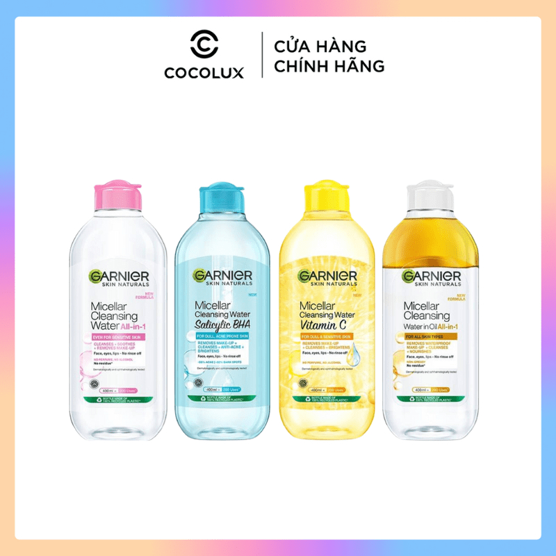 Nước Tẩy Trang Garnier 400ml