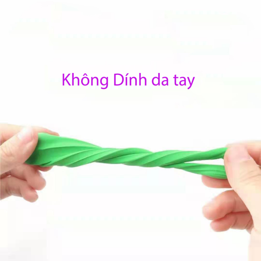 Đất nặn an toàn cho bé không mùi, không dính da tay tạo hình tự khô chuẩn - Movava