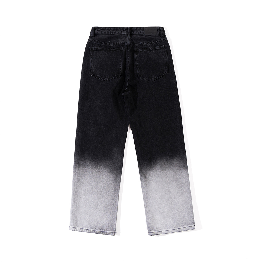 Quần Bò Jean Ống Rộng Suông Nam Chất Vải Jean Cotton 100% Wash Trendy Form Wideleg TOTODAY M1QJN09303
