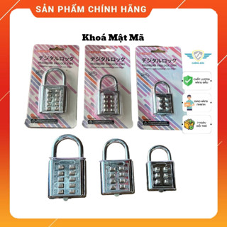 Ổ khoá số mini 6 8 10 mã số , Khoá vali tủ két mã số cố định an toàn tiện dụng