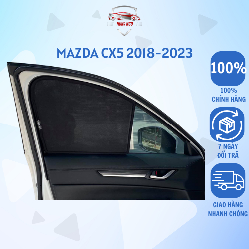 Rèm Che Nắng Xe Mazda CX5 2018-2023 Loại 1 Mr.OTO. Chuẩn Khít Theo Xe. Bảo Hành 2 Năm