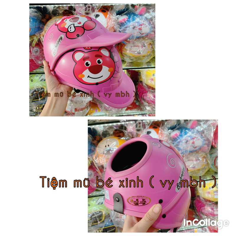 Mũ bảo hiểm Khoét Đỉnh Cho nữ