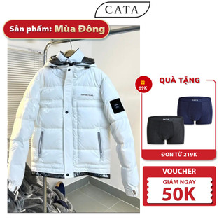 Áo phao nam bóng Cata Collection chất liệu gió siêu nhẹ, cản gió tốt CT22