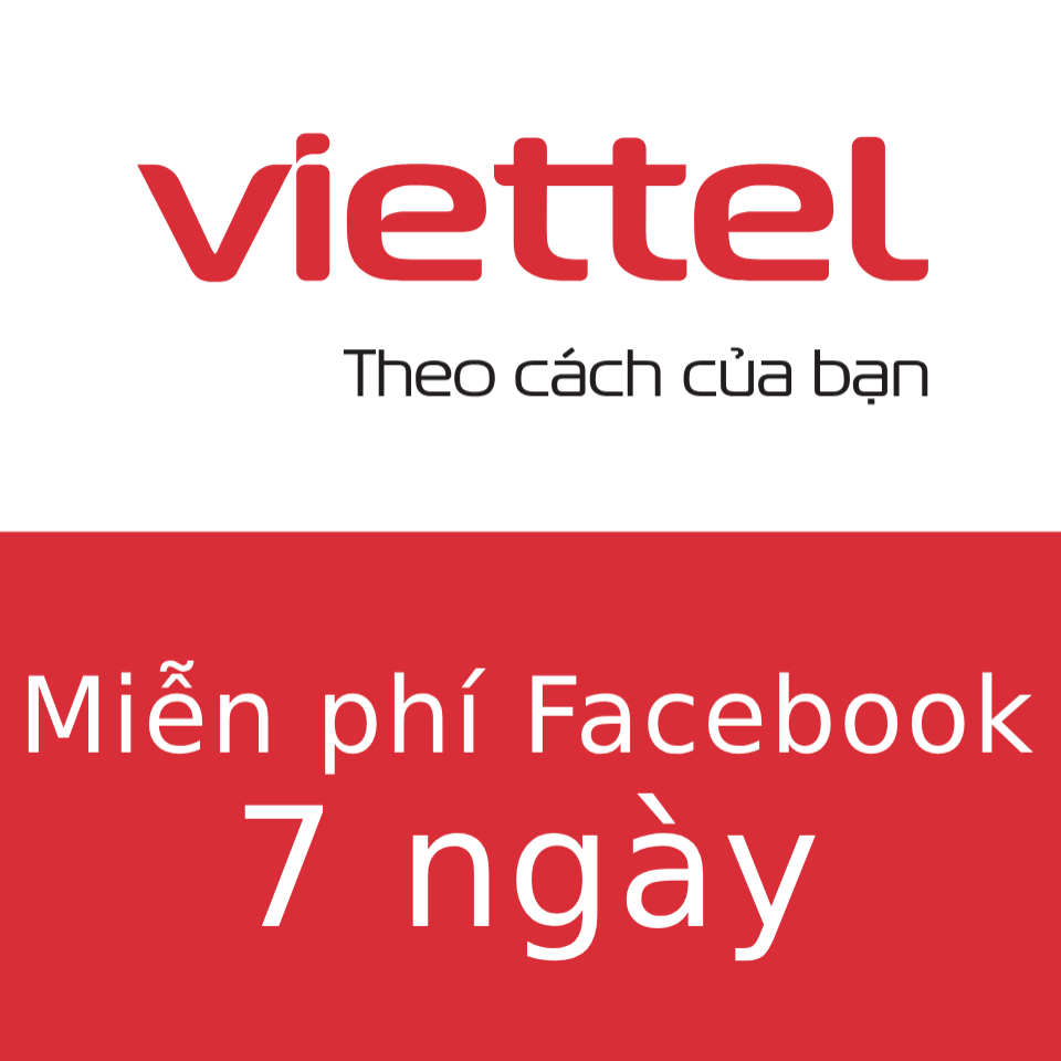 Viettel Miễn phí Facebook và Messenger, 7 ngày