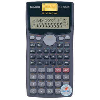 Máy tính học sinh cầm tay Casio Fx-570MS, Máy tính Casio cầm tay màn hình độ phân giải cao