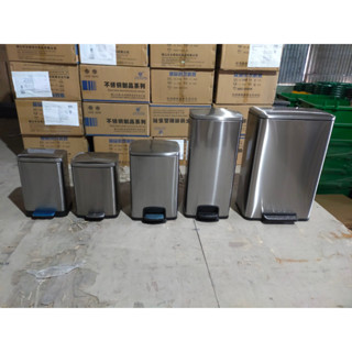 THÙNG RÁC ĐẠP CHÂN INOX HÌNH VUÔNG 9L-12L-20L