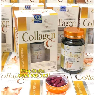 Collagen C ++ đẹp da, sáng da, mờ thâm, chống lão hóa, tăng độ ẩm cho da Hộp 60