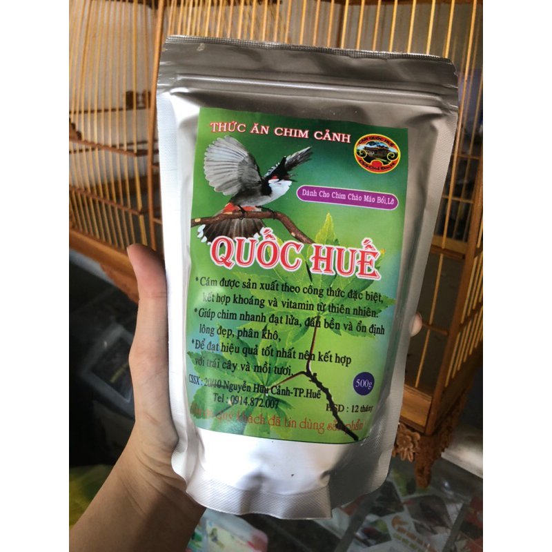 Cám chim chào mào BỔI cao cấp Quốc Huế 500g