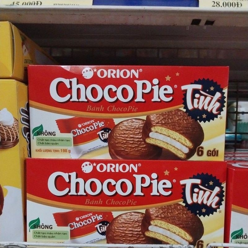 Bánh choco pie hộp 198g