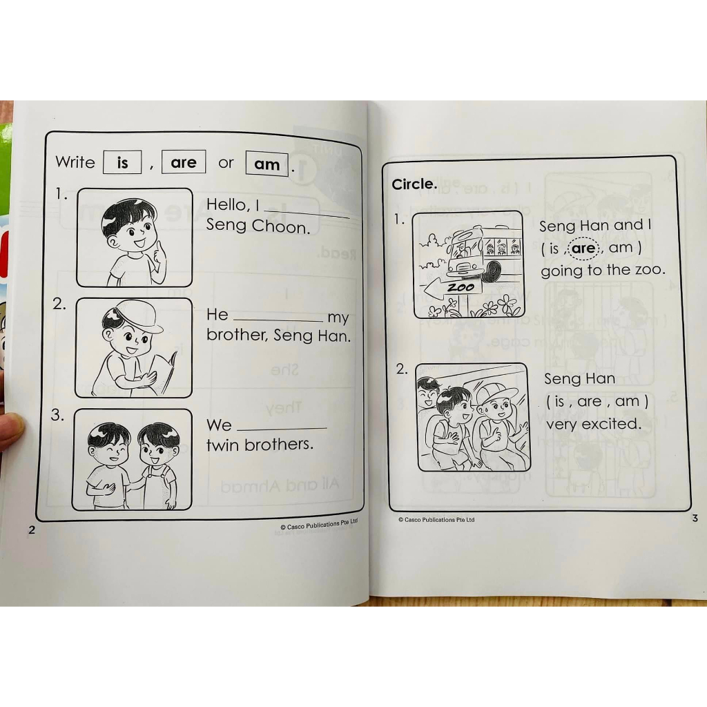 Sách - Casco Grammar cho bé làm quen ngữ pháp - Bộ 4 quyển