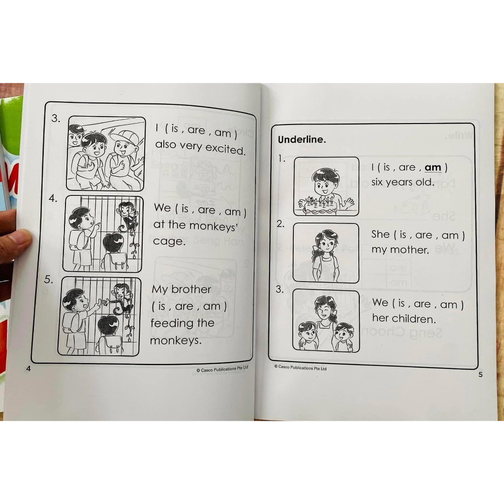 Sách - Casco Grammar cho bé làm quen ngữ pháp - Bộ 4 quyển