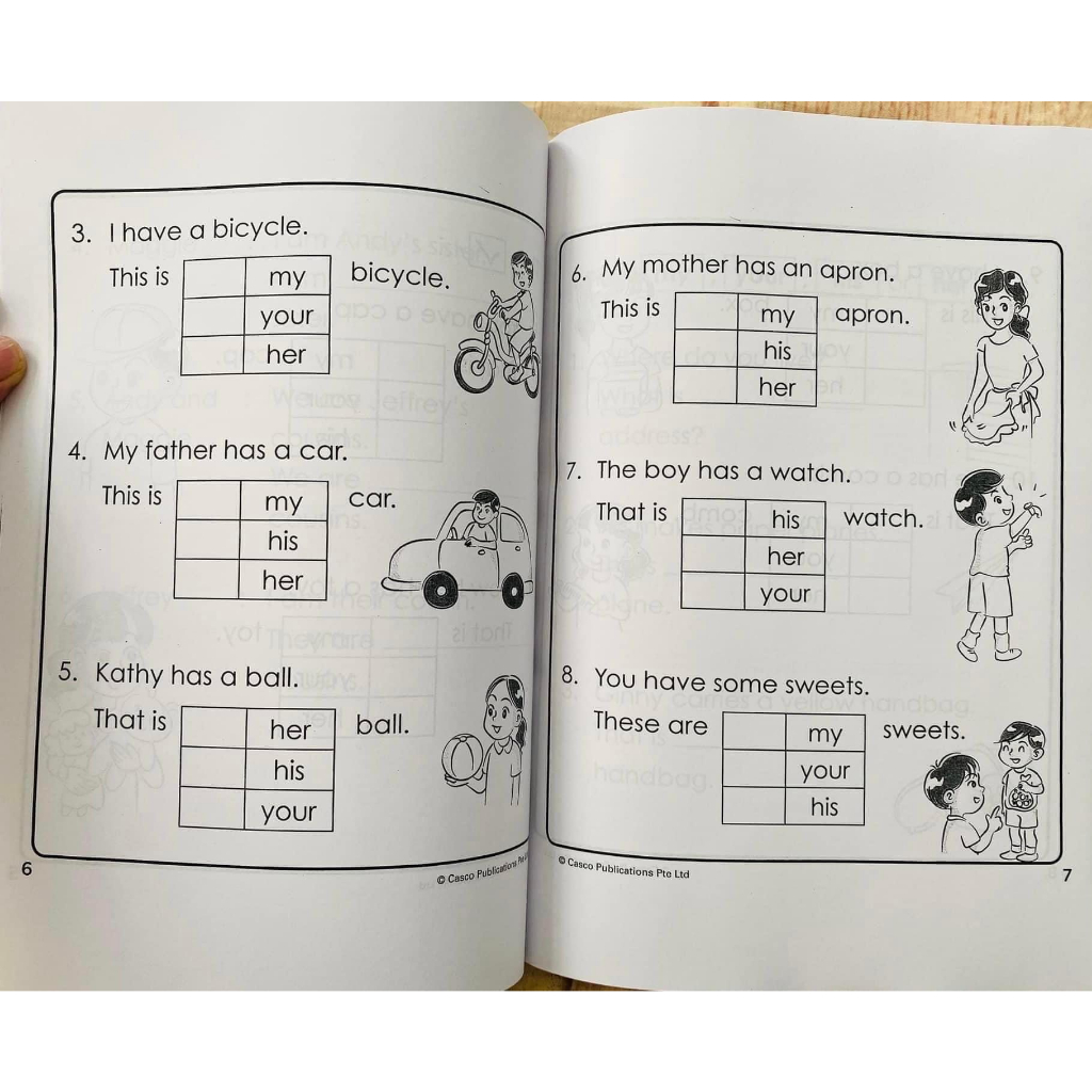 Sách - Casco Grammar cho bé làm quen ngữ pháp - Bộ 4 quyển