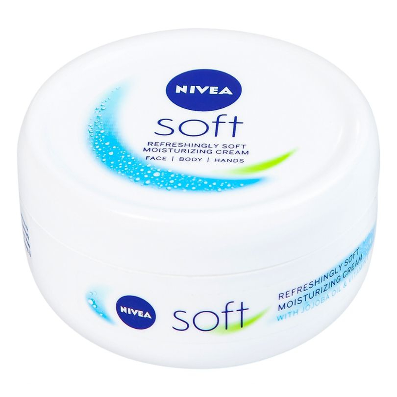 [Bill Úc] Kem dưỡng ẩm Nivea Soft Moisturising Cream Face Body & Hand 200ml