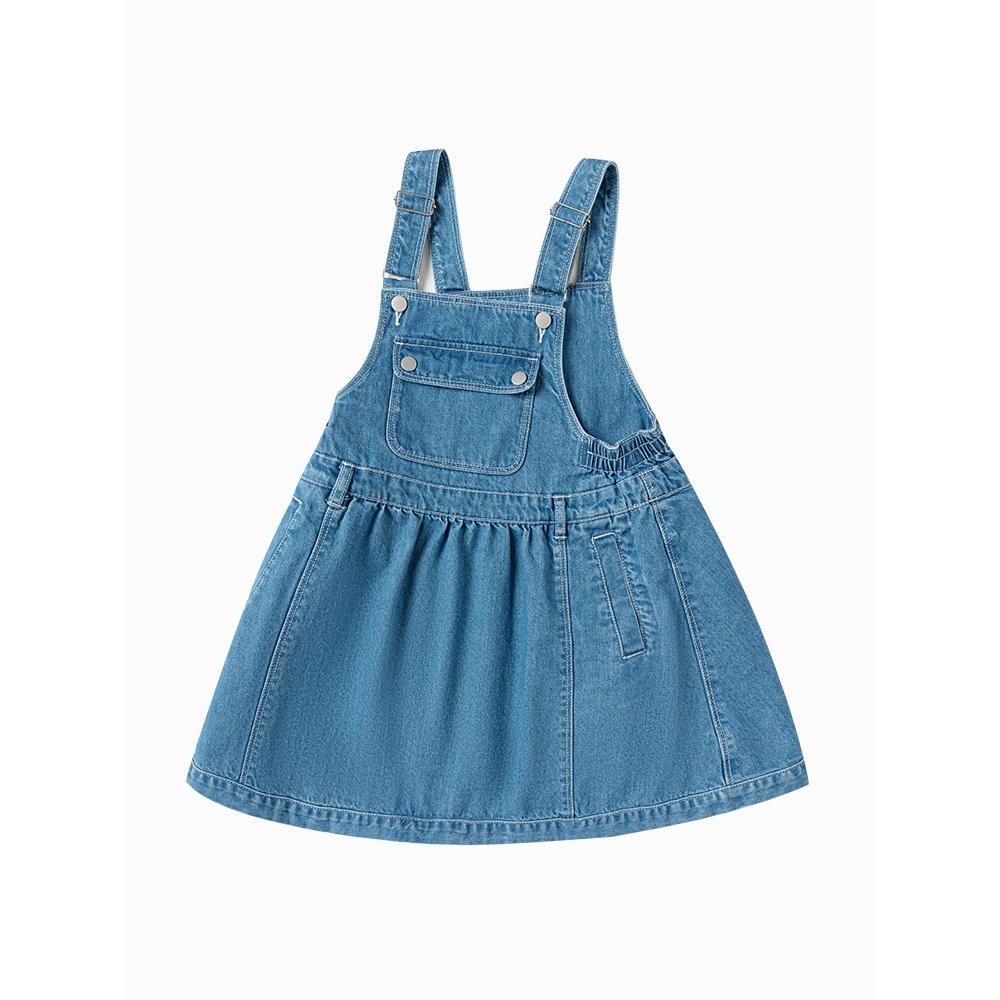 Yếm jeans bé gái chất jeans mềm mang thoái mái BALABALA - KIDS 202223111067