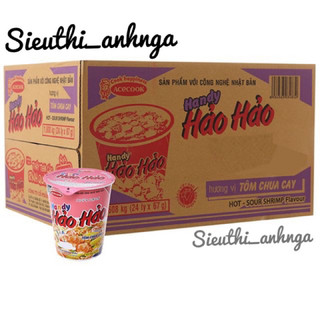 Thùng 24 ly mì hảo hảo cốc x 67g