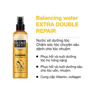 (Mẫu mới) Xịt dưỡng tóc Double Rich 250ml