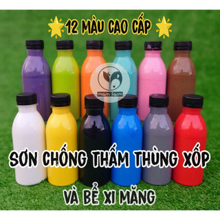 Sơn chống thấm tăng độ bền cho thùng xốp, bể cá cảnh, hồ cá cảnh xi măng nuôi cá không độc hại