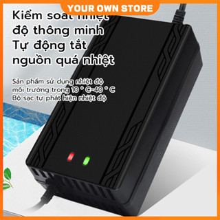 sạc xe điện 48V 12Ah Tự Ngắt Chống Phồng Bình -7 Đèn Báo Thông Minh