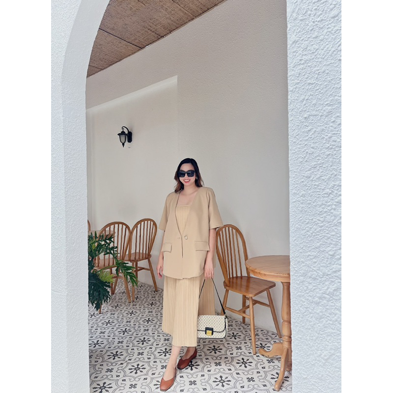 SET ÁO BLAZER+VÁY 2 DÂY - BIMI