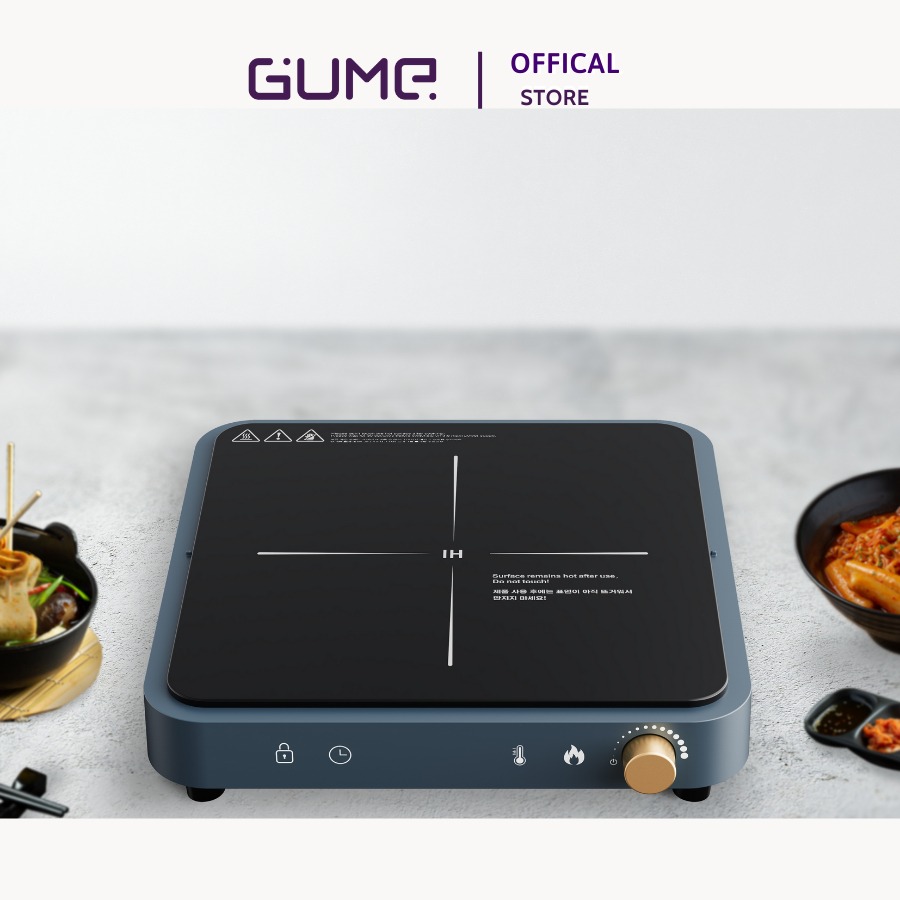 Bếp Từ Đơn GUME GIC Lite 02  Nhập Khẩu Hàn Quốc Công Suất 2000W Bảo Hành 12 Tháng Hỗ Trợ 1 Đổi 1