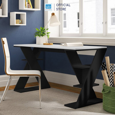 [Giao lắp tại TP.HCM] Bàn Làm Việc Với Thiết Kế Chân Bàn Chữ X Hiện Đại SIB Decor BLV52. Gỗ Chống Ẩm Chuẩn An Toàn E1/Ca