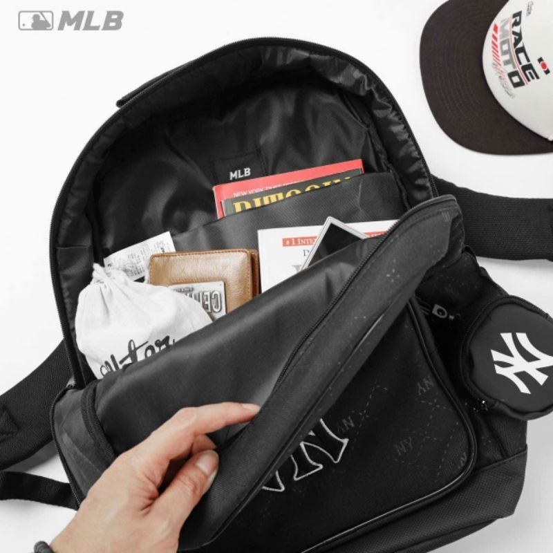 Balo NY MLB Monogram Black Print