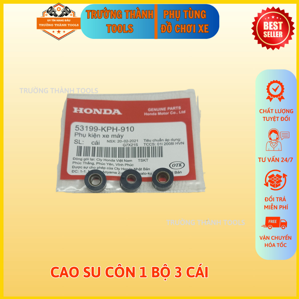 Cao su côn, Cao su bố ba càng,cao su giảm chấn búa côn Honda và Yamaha  - TRƯỜNG THÀNH TOOLS