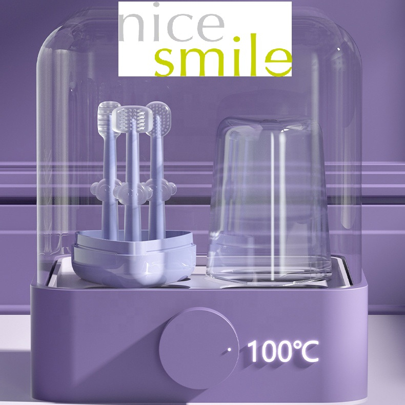 Combo 3 bàn chải tập đánh răng cho trẻ từ 0-24 tháng, Set 3 bàn chải Silicone trẻ em, Bàn chải tập đánh răng