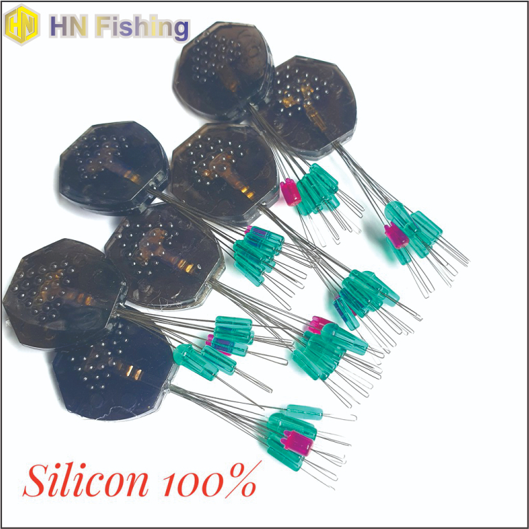 Hạt chặn câu cá, hạt chặn phao, hạt chặn câu đài cao cấp màu trong suốt tàng hình trong nước. Hoàng Nam Fishing