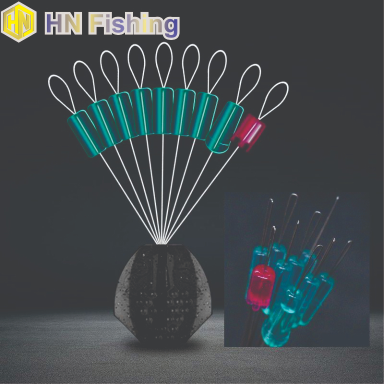 Hạt chặn câu cá, hạt chặn phao, hạt chặn câu đài cao cấp màu trong suốt tàng hình trong nước. Hoàng Nam Fishing
