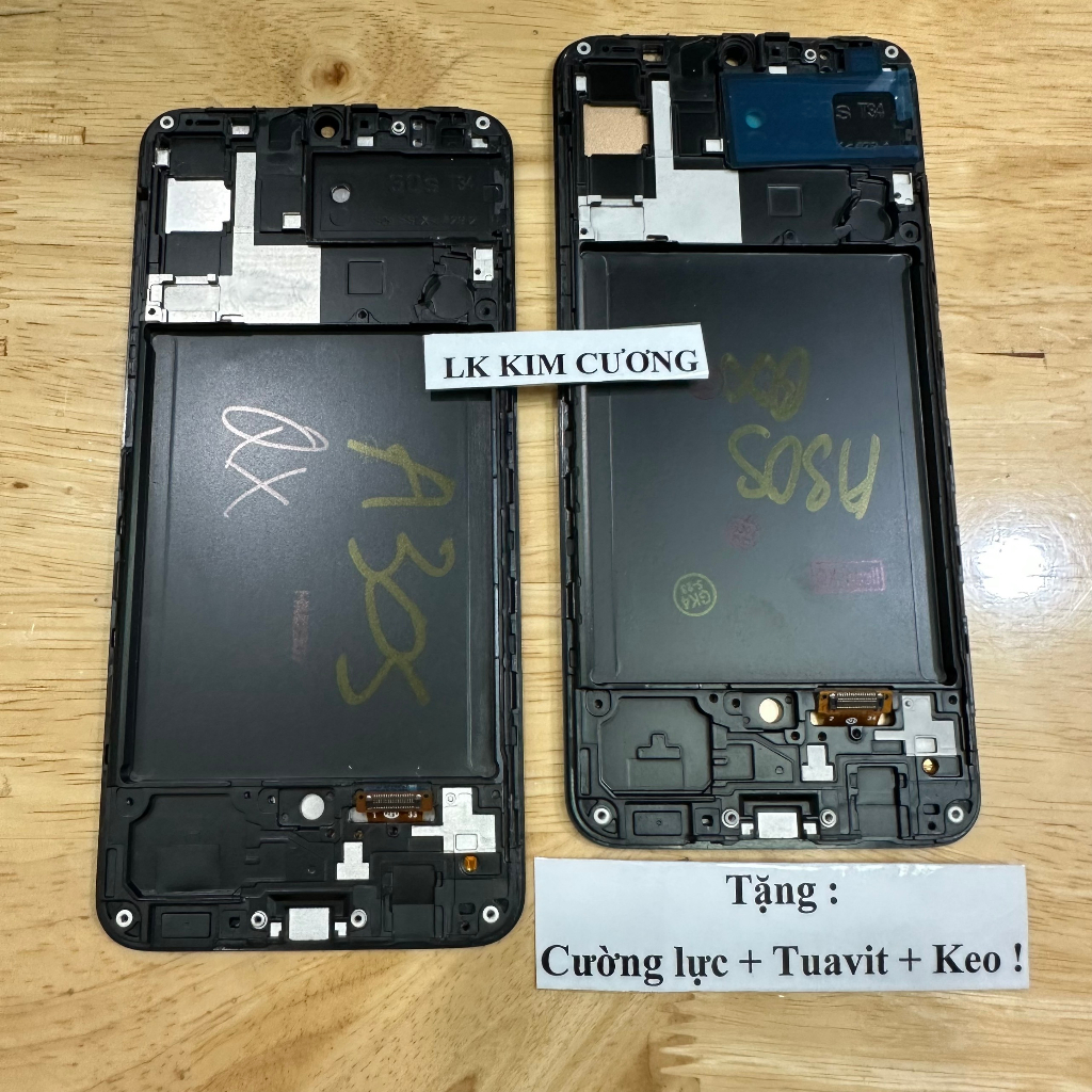 Màn hình tương thích samsung A30S - MÃ QX liền khung