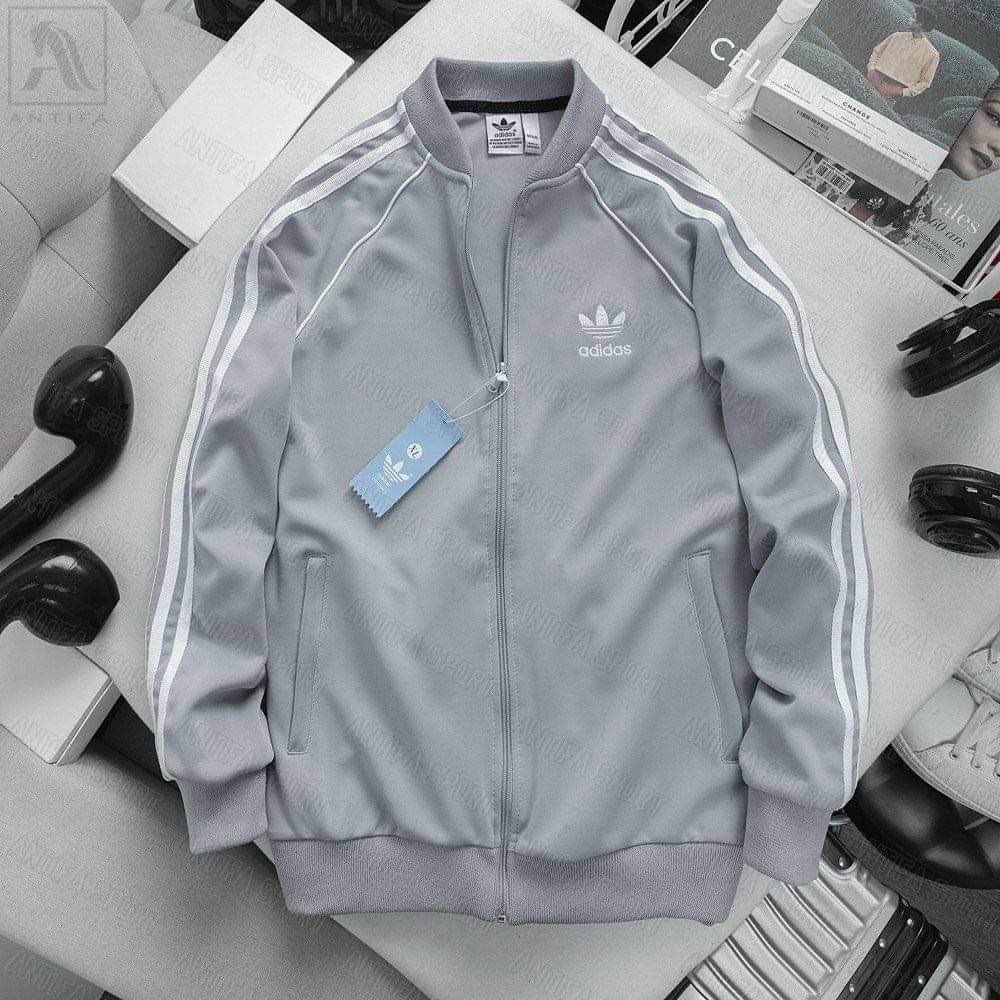 Áo Adidas Hồng 2 Lớp Thể Thao Nam Vải Thun Nỉ Dày Co Giãn Áo Khoác Das Đủ Màu 3 Sọc kẻ Trắng | BigBuy360 - bigbuy360.vn