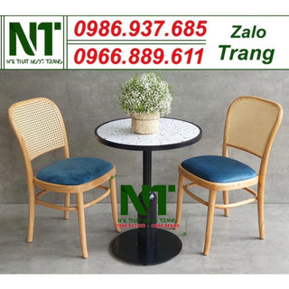 Bàn ghế Caffe giá rẻ - Bàn ghế 2023 - Bàn ghế lưng mây