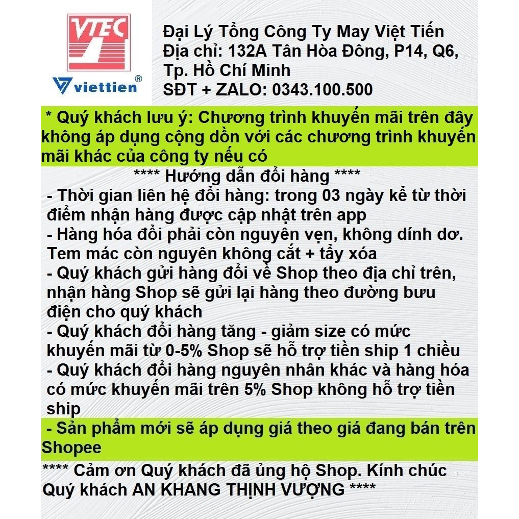 (ML) ÁO SƠ MI VIỆT TIẾN DÀI TAY MÀU TRƠN