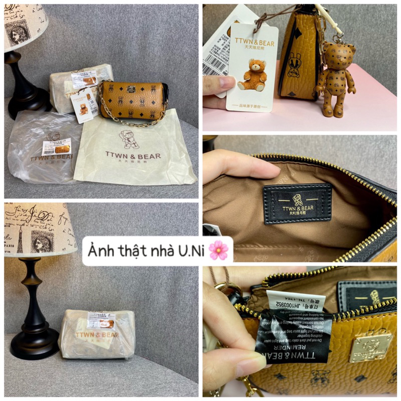 ❗️CHUẨN AUTH❗️TÚI TWNN BEAR AUTH ĐEO VAI KÈM CHARM GẤU 🌸
