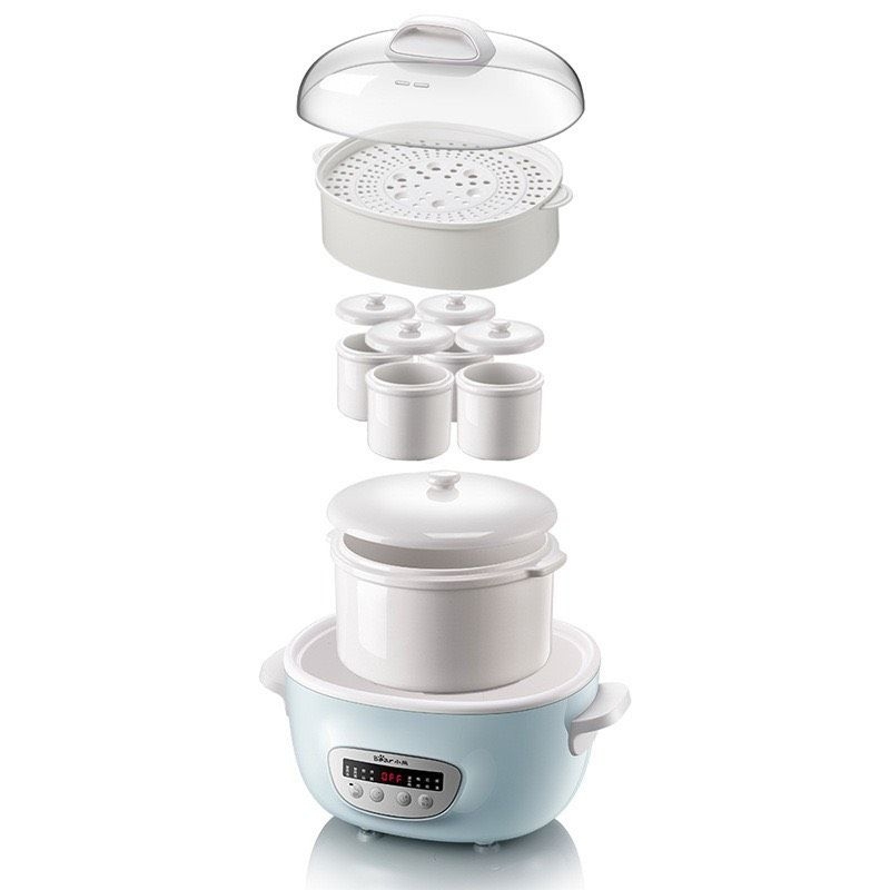 Nồi nấu cháo chậm Bear C25Z1 dung tích 2,5L chính hãng