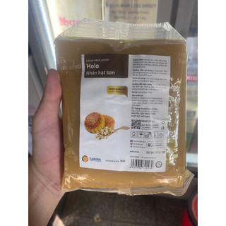 Nhân trung thu hạt sen hola farina túi 1kg