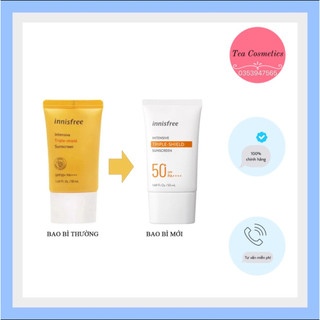 Kem chống nắng Innisfree Intensive Triple-Shield Suncreen SPF50+ PA++++