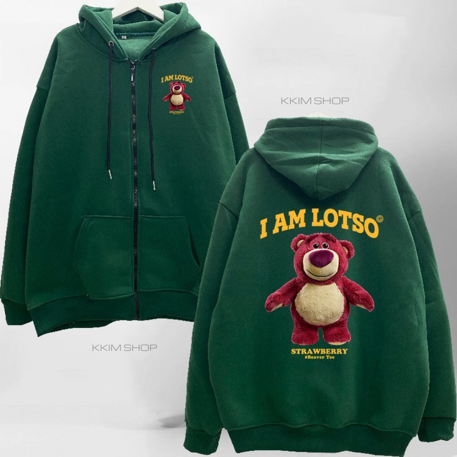 Áo Hoodie nỉ I AM LOTSO hảng nỉ bông nhiều màu sắc trẻ trung, Áo Hoodie Unisex Nam Nữ Hottrend 2023