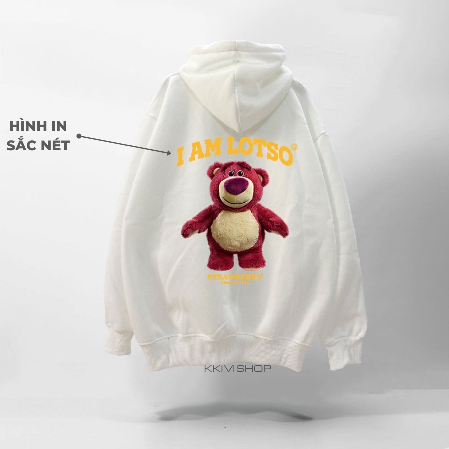 Áo Hoodie nỉ I AM LOTSO hảng nỉ bông nhiều màu sắc trẻ trung, Áo Hoodie Unisex Nam Nữ Hottrend 2023