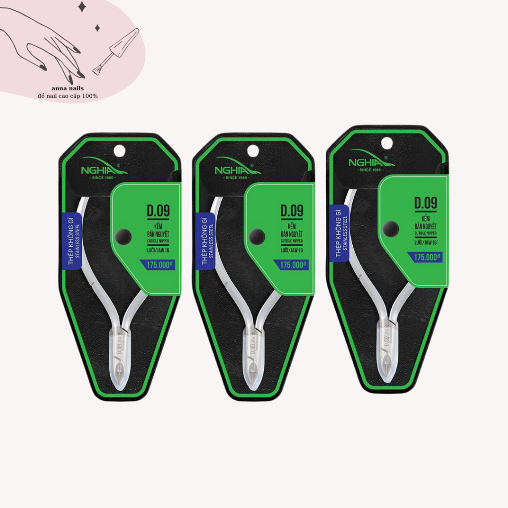 [RẺ VÔ ĐỊCH ]Kềm Cắt Da Bán Nguyệt Thép Không gỉ kềm nghĩa d09 -DƯHAO