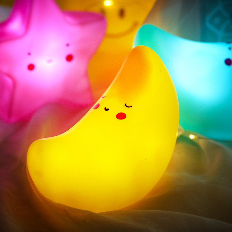 Đèn ngủ Silicon hình thú siêu cute chất liệu bền bỉ có nhiều mẫu tặng kèm pin