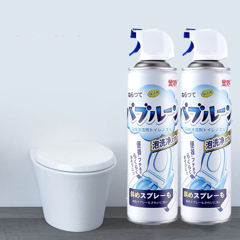 Chai xịt bọt tuyết vệ sinh đa năng: phòng tắm, bồn cầu, gương, inox sáng bóng...